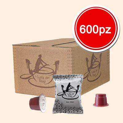 Box da 600 capsule per sistema Nespresso